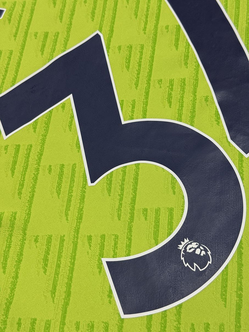 【2022/23】マンチェスター・ユナイテッド（3rd）/ CONDITION：A- / SIZE：S（日本規格）/ #34 / VAN DE BEEK / プレミア、No room for racismパッチ / オーセンティック