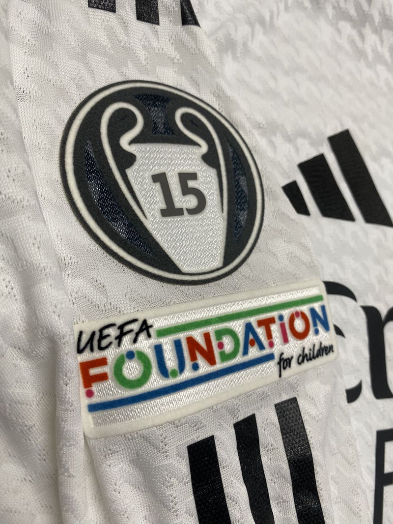 【2024/25】レアル・マドリード（H）/ CONDITION：New / SIZE：L / #19 / D.CEBALLOS / UCL仕様 / オーセンティック