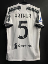 【2020/21】ユベントス（H）/ CONDITION：New / SIZE：M / #5 / ARTHUR / セリエA仕様