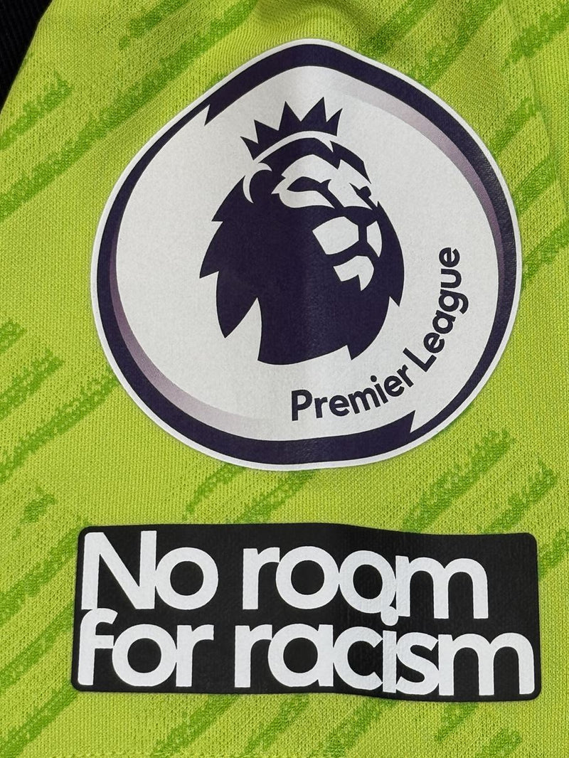 【2022/23】マンチェスター・ユナイテッド（3rd）/ CONDITION：A- / SIZE：S（日本規格）/ #34 / VAN DE BEEK / プレミア、No room for racismパッチ / オーセンティック