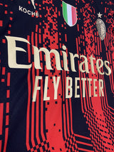 【2022/23】ACミラン（4th）/ CONDITION：A / SIZE：XL / #11 / IBRAHIMOVIC / KOCHE / オーセンティック