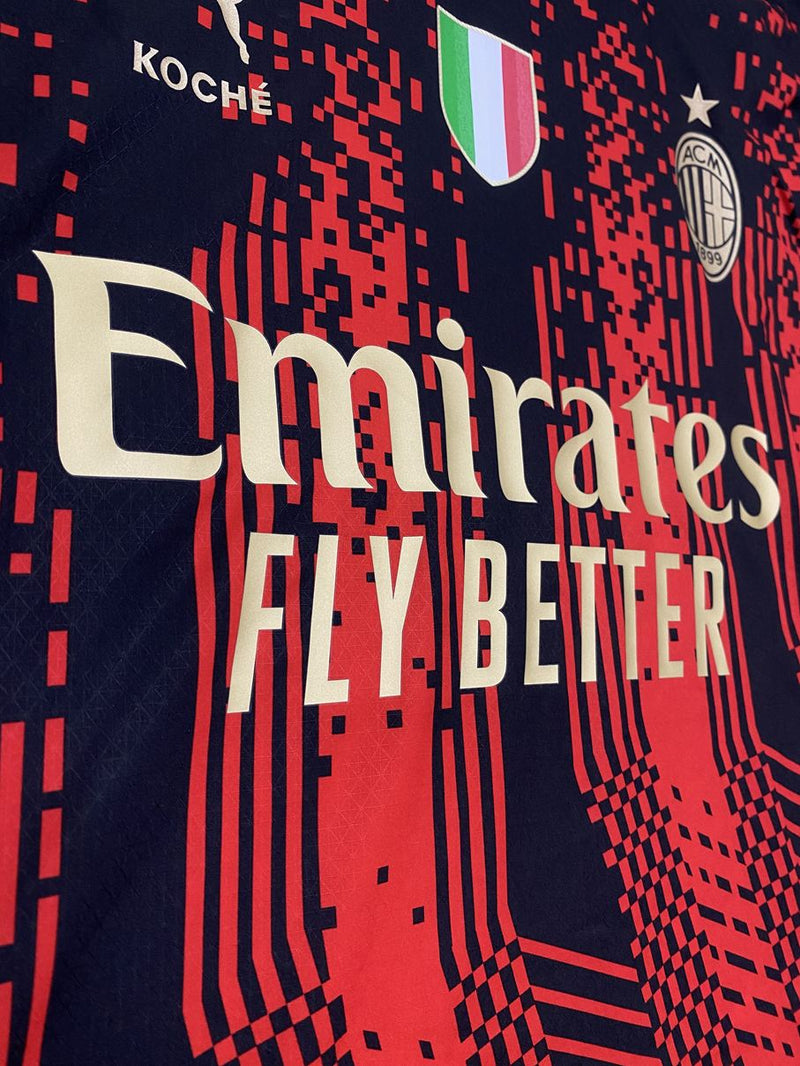 【2022/23】ACミラン（4th）/ CONDITION：A / SIZE：XL / #11 / IBRAHIMOVIC / KOCHE / オーセンティック