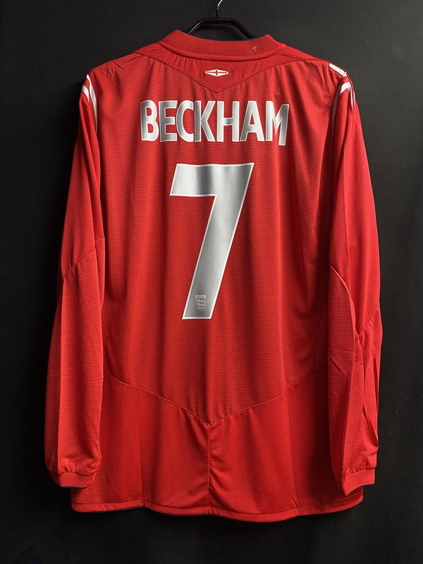 【2004/06】イングランド代表（A）/ CONDITION：New / SIZE：XL / #7 / BECKHAM