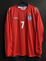 【2004/06】イングランド代表（A）/ CONDITION：New / SIZE：XL / #7 / BECKHAM