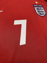 【2004/06】イングランド代表（A）/ CONDITION：New / SIZE：XL / #7 / BECKHAM