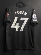 【2020/21】マンチェスター・シティ（A）/ CONDITION：New / SIZE：L / #47 / FODEN / プレミア、No room for racismパッチ