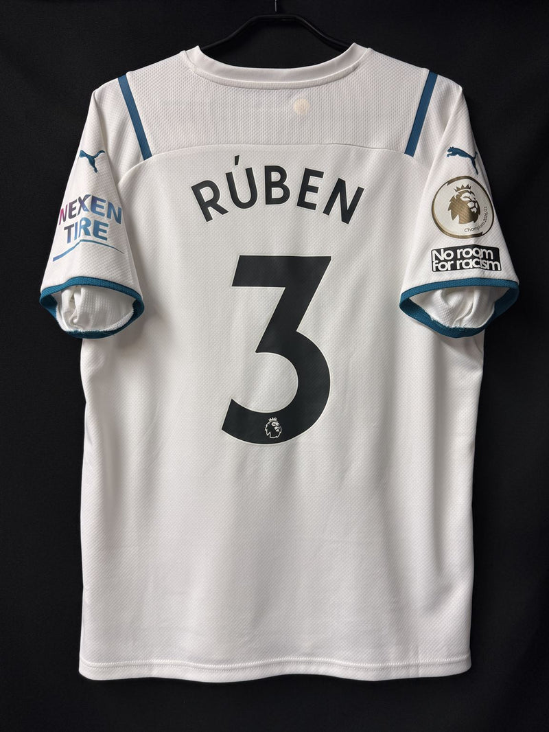 【2021/22】マンチェスター・シティ（A） / CONDITION：NEW / SIZE：L / #3 / RÚBEN / プレミア優勝・NO ROOM FOR RACISMパッチ
