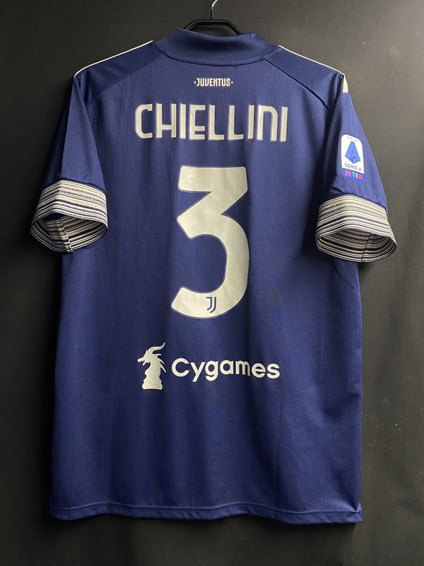 【2020/21】ユベントス（A）/ CONDITION：A / SIZE：L / #3 / CHIELLINI / リーグ戦仕様