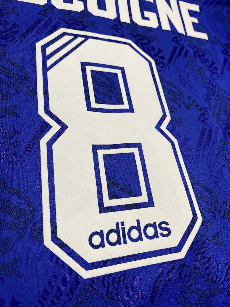 【1995/96】レンジャーズ（H）/ CONDITION：A / SIZE：L / #8 / GASCOIGNE / スコティッシュ・フットボールリーグ優勝パッチ