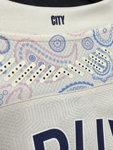 【2020/21】マンチェスター・シティ（3rd）/ CONDITION：New / SIZE：L / #17 / DE BRUYNE / プレミア、No room for racismパッチ / オーセンティック