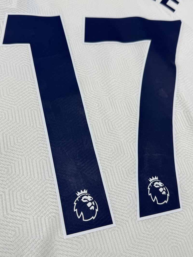 【2020/21】マンチェスター・シティ（3rd）/ CONDITION：New / SIZE：L / #17 / DE BRUYNE / プレミア、No room for racismパッチ / オーセンティック