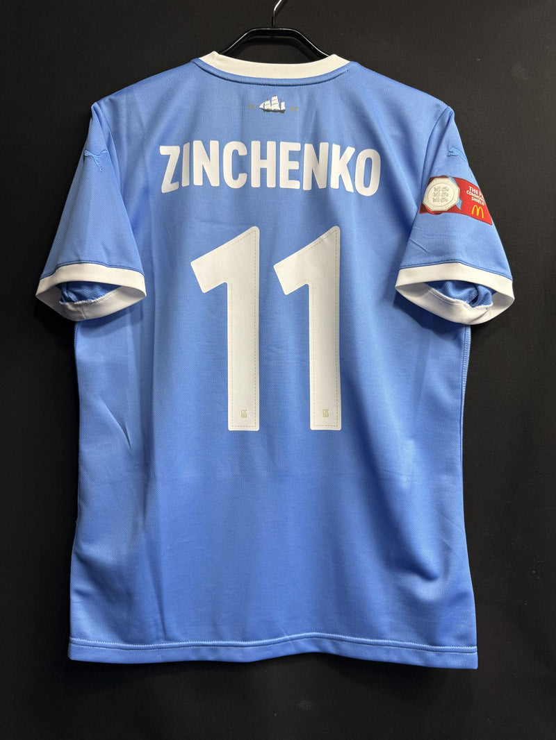 【2019】マンチェスター・シティ（記念）/ CONDITION：New / SIZE：M / #11 / ZINCHENKO / FAコミュニティ・シールド仕様 /  クラブ名改称125周年