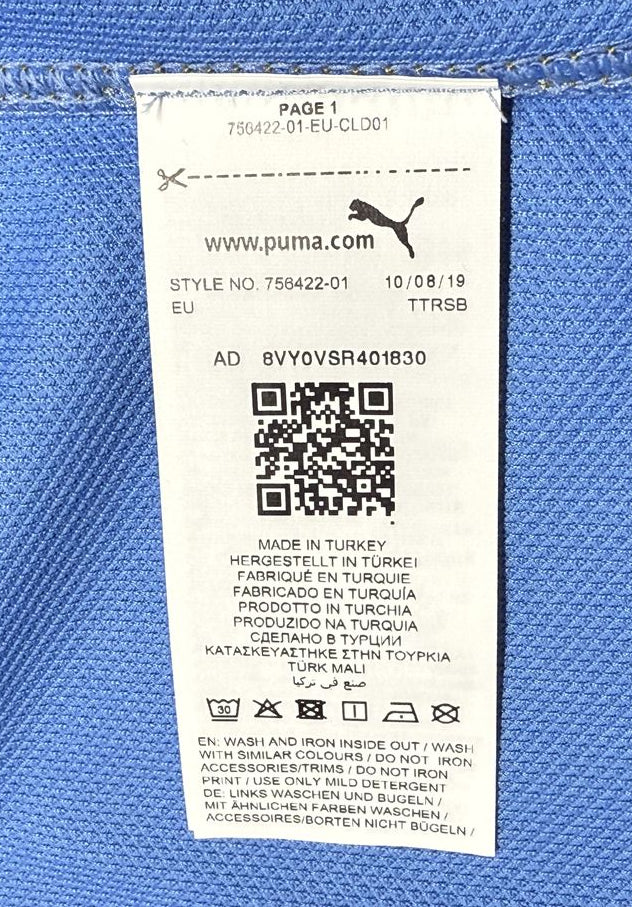 【2019】マンチェスター・シティ（記念）/ CONDITION：New / SIZE：M / #11 / ZINCHENKO / FAコミュニティ・シールド仕様 /  クラブ名改称125周年