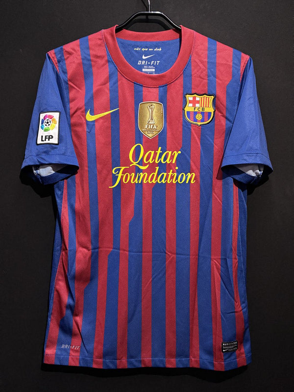 【2011/12】バルセロナ（H）/ CONDITION：A- / SIZE：S / #24 / FONTAS / クラブW杯チャンピオンパッチ
