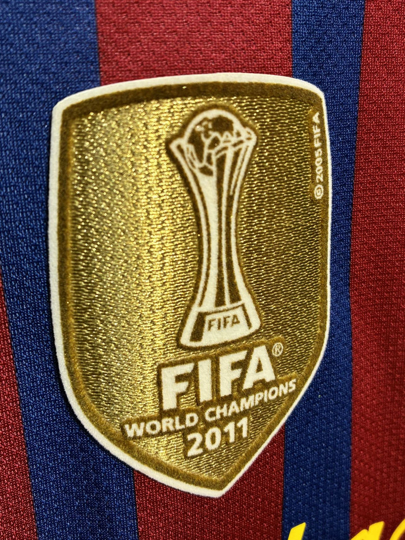 【2011/12】バルセロナ（H）/ CONDITION：A- / SIZE：S / #24 / FONTAS / クラブW杯チャンピオンパッチ