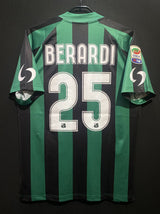 【2013/14】サッスオーロ（H）/ CONDITION：NEW / SIZE：L / #25 / BERARDI / セリエAパッチ