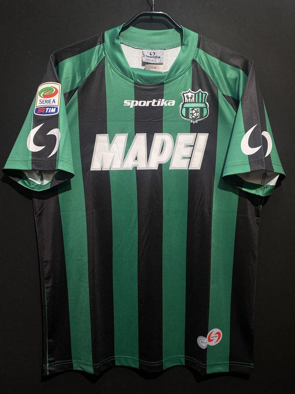 【2013/14】サッスオーロ（H）/ CONDITION：NEW / SIZE：L / #25 / BERARDI / セリエAパッチ