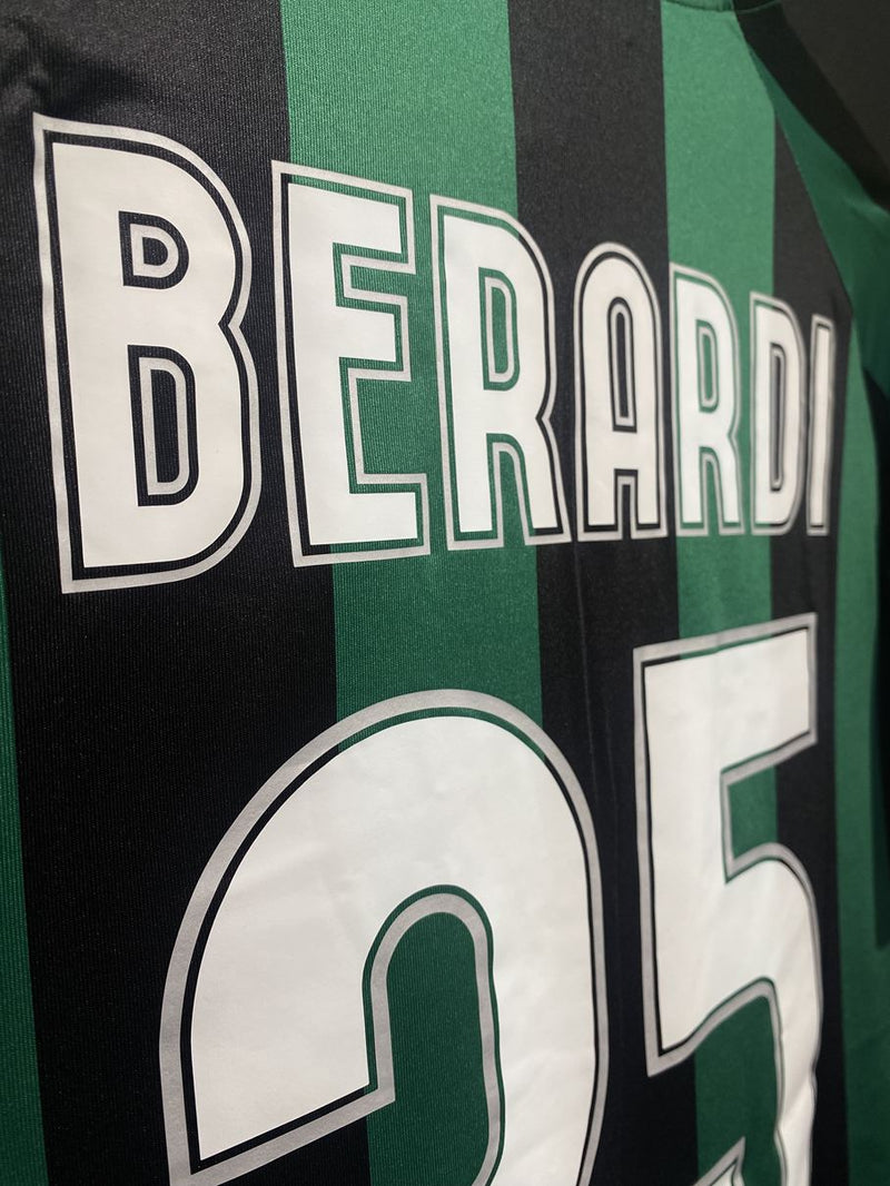 【2013/14】サッスオーロ（H）/ CONDITION：NEW / SIZE：L / #25 / BERARDI / セリエAパッチ