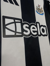 【2024/25】ニューカッスル（H）/ CONDITION：A / SIZE：S / #10 / GORDON / プレミア、No room for racismパッチ / オーセンティック