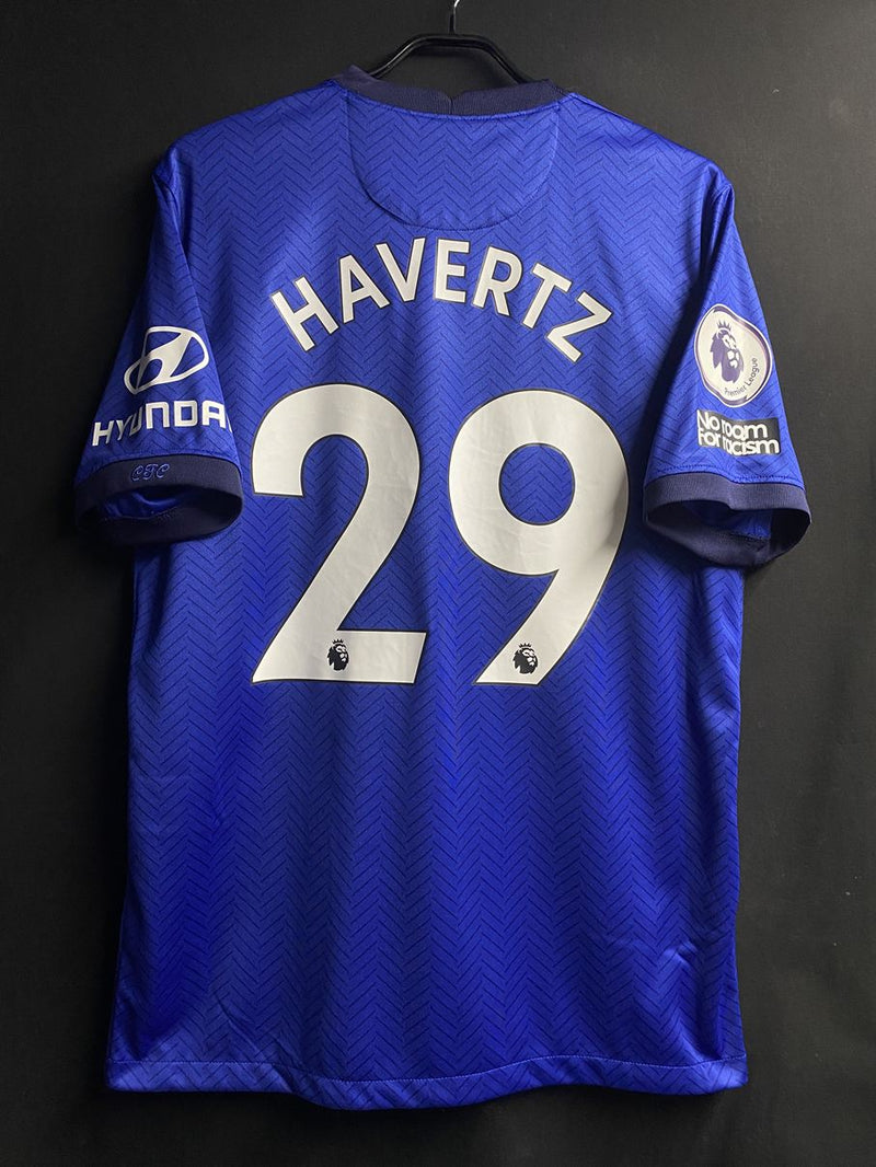 【2020/21】チェルシー（H）/ CONDITION：A / SIZE：L / #29 / HAVERTZ / プレミア、No room for racismパッチ