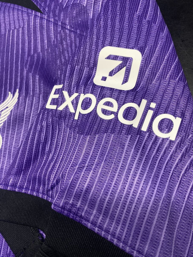 【2023/24】リバプール（3rd）/ CONDITION：New / SIZE：S / #3 / ENDO / プレミア、No room for racismパッチ / オーセンティック