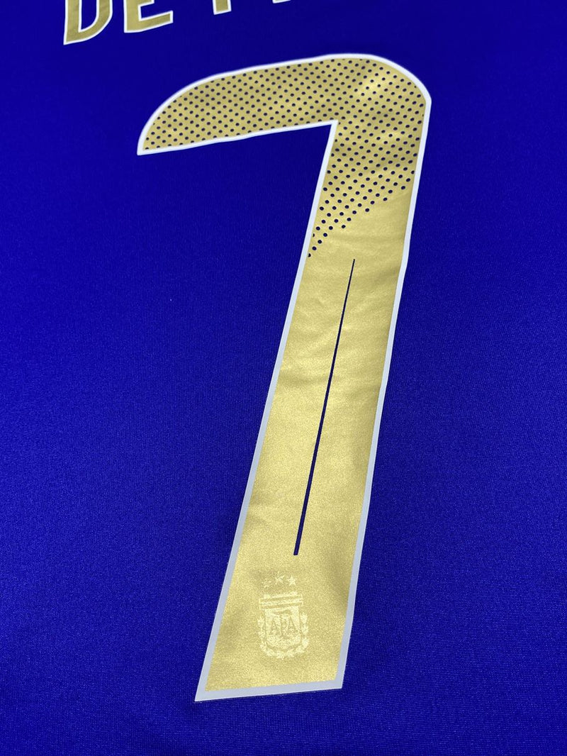 【2024/25】アルゼンチン代表（A）/ CONDITION：A / SIZE：M（日本規格）/ #7 / DE PAUL / オーセンティック