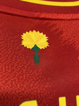 【2024】スペイン代表（H）/ CONDITION：A / SIZE：XL（日本規格）/ #19 / LAMIN YAMAL / EURO2024、UEFA FOUNDATION、ネーションズリーグ優勝パッチ