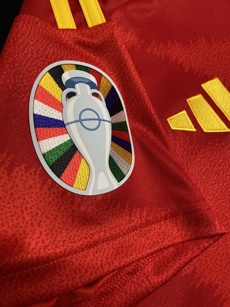 【2024】スペイン代表（H）/ CONDITION：A / SIZE：XL（日本規格）/ #19 / LAMIN YAMAL / EURO2024、UEFA FOUNDATION、ネーションズリーグ優勝パッチ