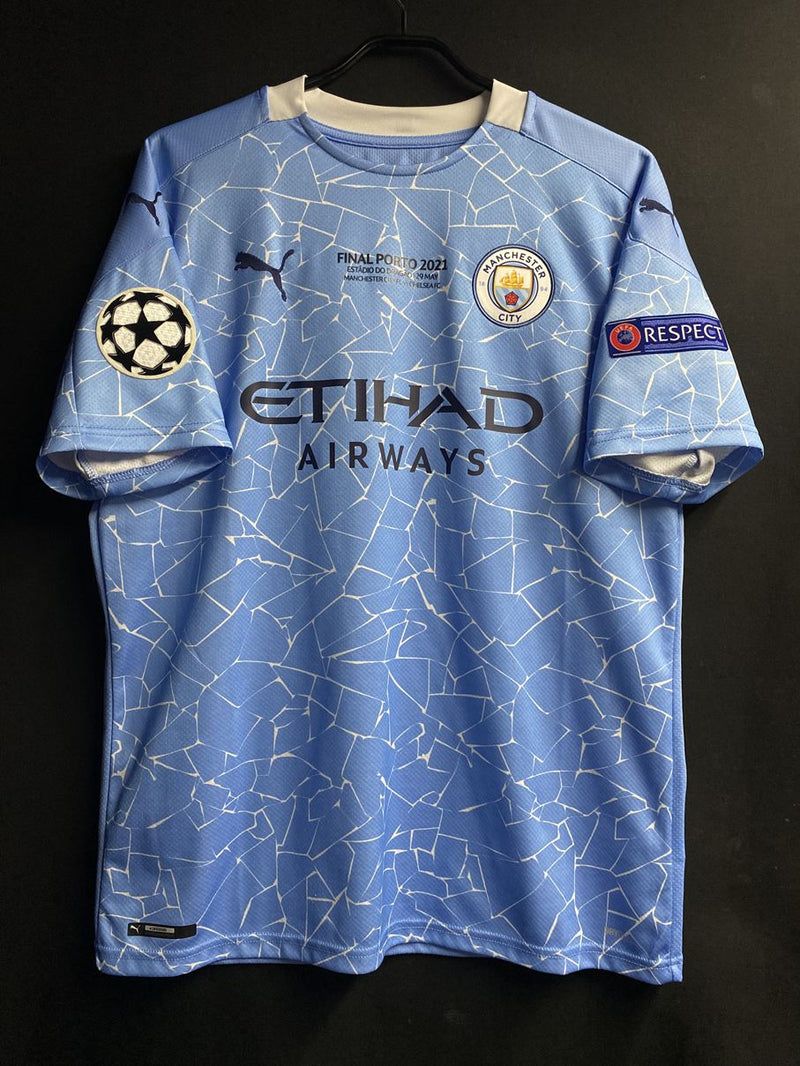 【2021】マンチェスター・シティ（H）/ CONDITION：A- / SIZE：L / #20 / BERNARDO / UCL決勝仕様