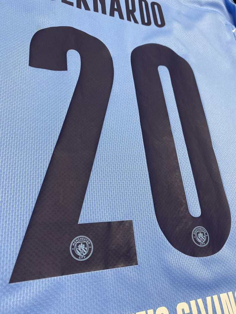 【2021】マンチェスター・シティ（H）/ CONDITION：A- / SIZE：L / #20 / BERNARDO / UCL決勝仕様