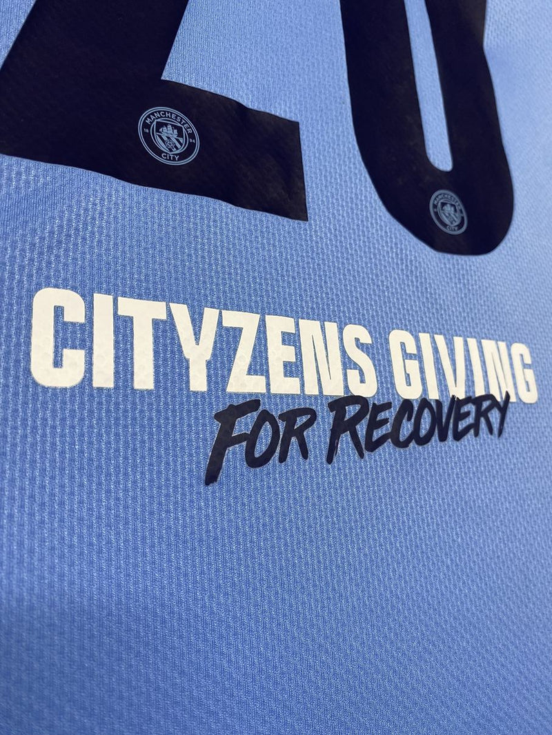 【2021】マンチェスター・シティ（H）/ CONDITION：A- / SIZE：L / #20 / BERNARDO / UCL決勝仕様