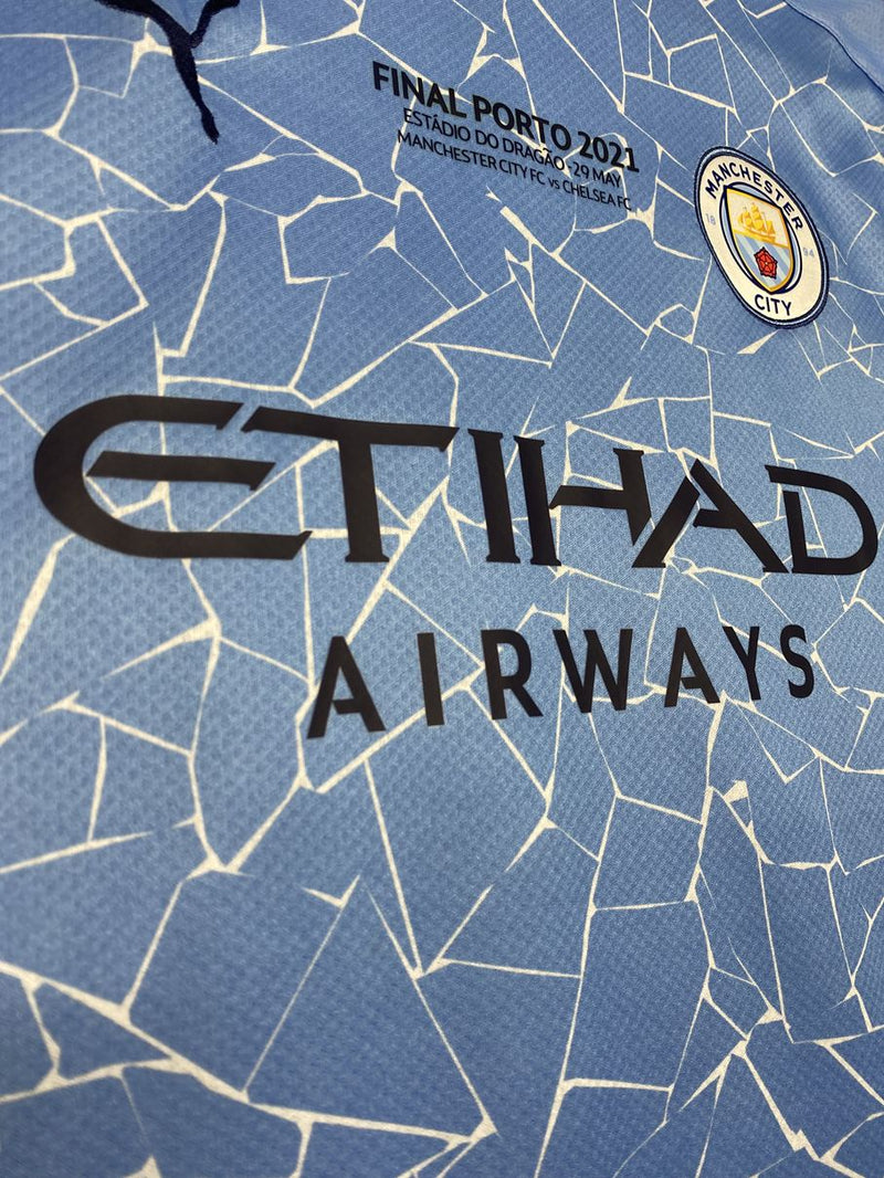 【2021】マンチェスター・シティ（H）/ CONDITION：A- / SIZE：L / #20 / BERNARDO / UCL決勝仕様