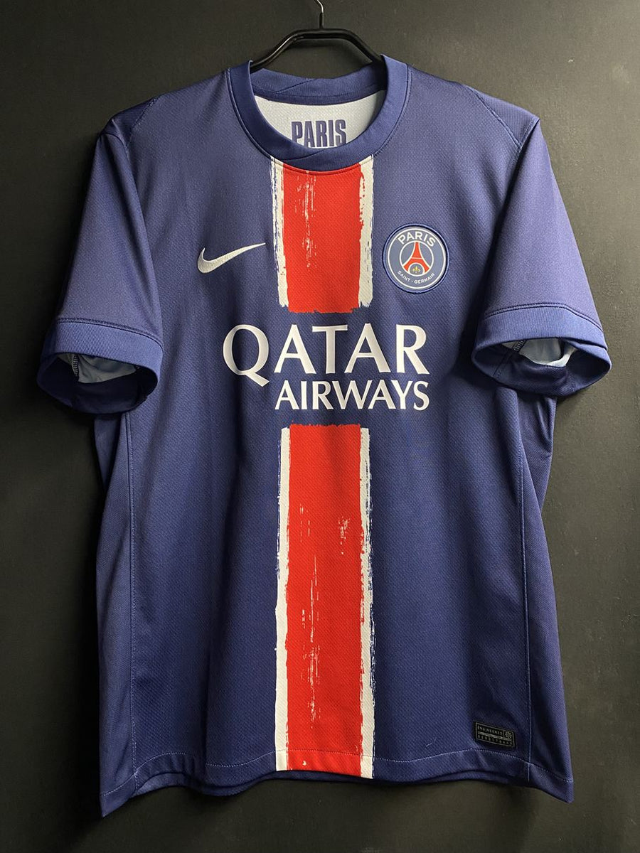 パリ・サンジェルマン 24-25 H 2XL ジョアン・ネヴィス 87 新品 2024/25】パリ・サンジェルマン（H）/ CONDITION：A / SIZE：M / #87