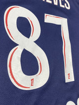 【2024/25】パリ・サンジェルマン（H）/ CONDITION：A / SIZE：M / #87 / JOÃO NEVES / 腰スポンサー