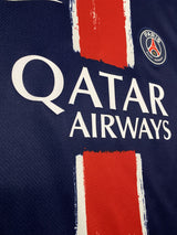 【2024/25】パリ・サンジェルマン（H）/ CONDITION：A / SIZE：M / #87 / JOÃO NEVES / 腰スポンサー