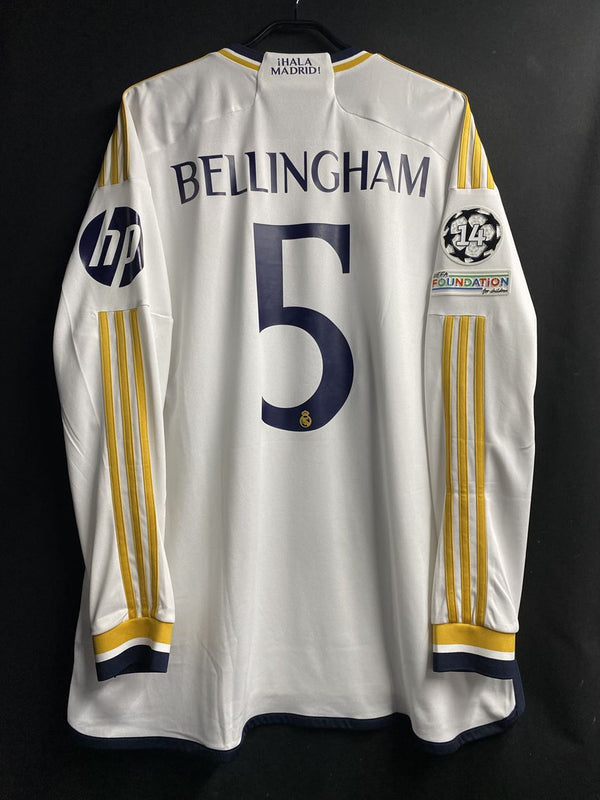 【2023/24】レアル・マドリード（H）/ CONDITION：New / SIZE：2XL / #5 / BELLINGHAM / UCL仕様