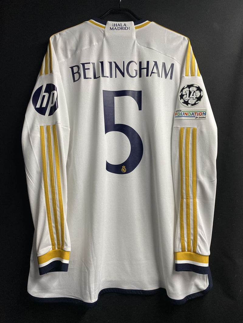 【2023/24】レアル・マドリード（H）/ CONDITION：New / SIZE：2XL / #5 / BELLINGHAM / UCL仕様