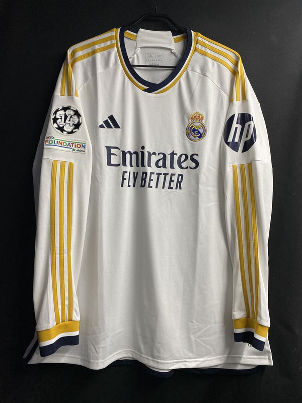 【2023/24】レアル・マドリード（H）/ CONDITION：New / SIZE：2XL / #5 / BELLINGHAM / UCL仕様