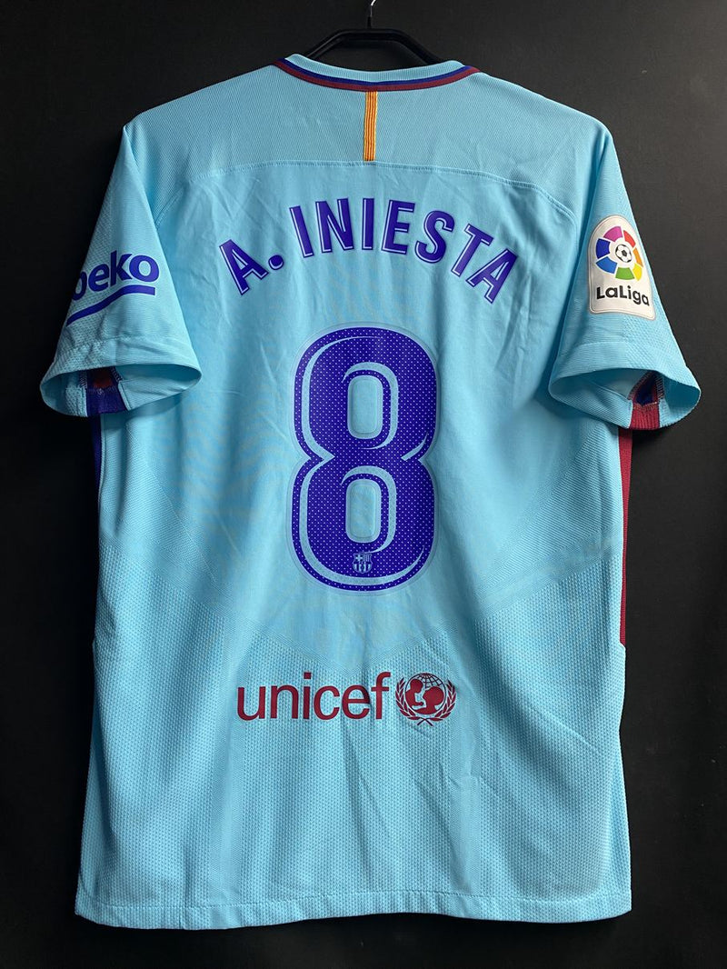 2017/18】バルセロナ（A) / CONDITION：A / SIZE：L / #8 / A.INIESTA