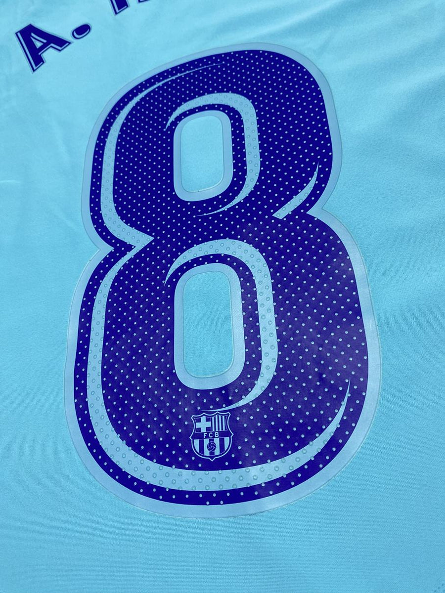 2017/18】バルセロナ（A）/ CONDITION：A / SIZE：L / #8 / A.INIESTA