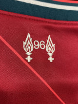 【2021/22】リバプール（H）/ CONDITION：A- / SIZE：L / #11 / M.SALAH / プレミア、NO ROOM FOR RACISMパッチ