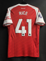 【2025/26】アーセナル（H）/ CONDITION：A- / SIZE：XL（日本規格）/ #41 / RICE / プレミアパッチ