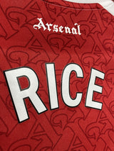 【2025/26】アーセナル（H）/ CONDITION：A- / SIZE：XL（日本規格）/ #41 / RICE / プレミアパッチ