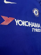 【2017/18】チェルシー（H）/ CONDITION：B+ / SIZE：M / #10 / HAZARD / カップ戦用マーキング