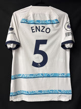 【2022/23】チェルシー（A）/ CONDITION：A- / SIZE：M / #5 / ENZO / プレミア、NO ROOM FOR RACISMパッチ / オーセンティック