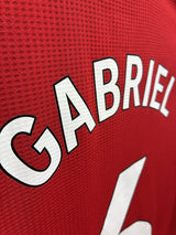 【2024/25】アーセナル（H）/ CONDITION：A / SIZE：M / #6 / GABRIEL / プレミアリーグパッチ（小サイズ）/ オーセンティック
