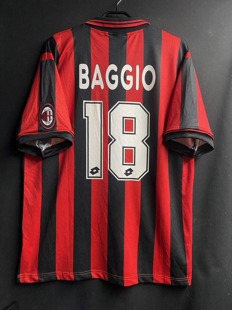 1996/97】ACミラン（H) / CONDITION：New / SIZE：XL / #18 / BAGGIO