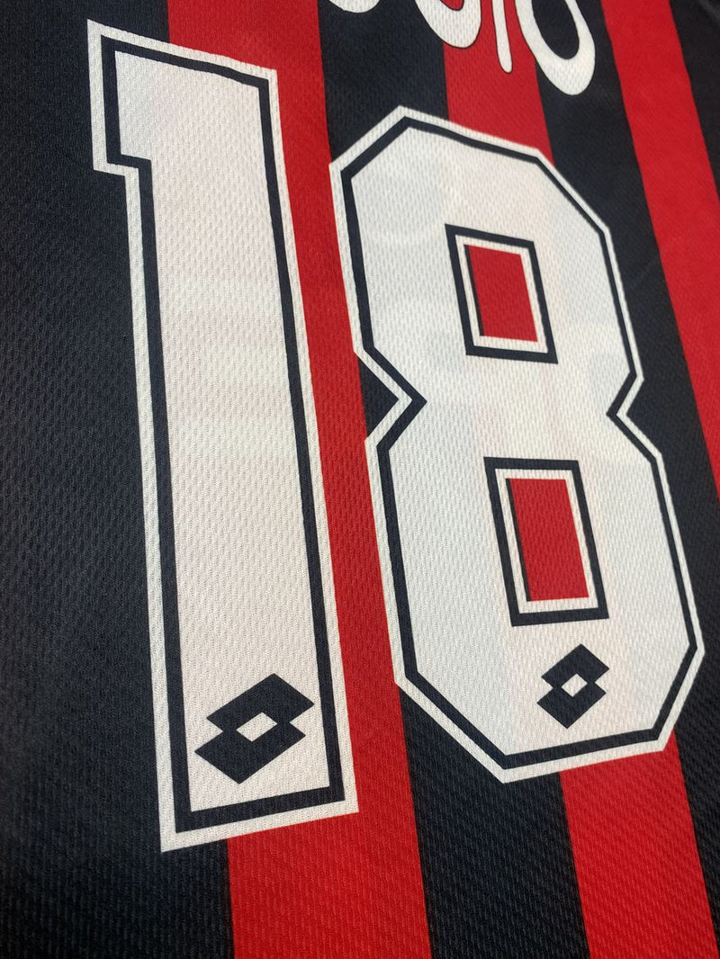 1996/97】ACミラン（H) / CONDITION：New / SIZE：XL / #18 / BAGGIO