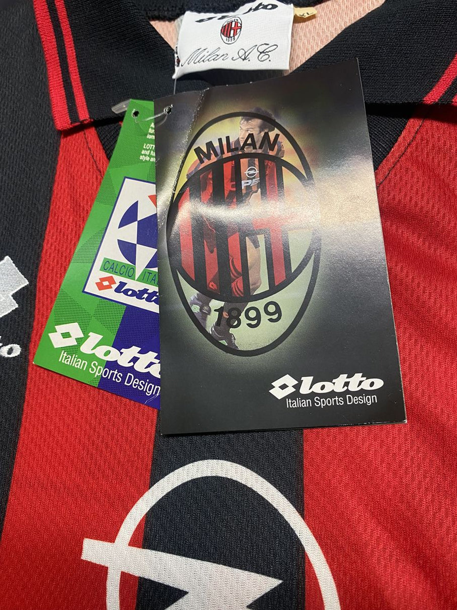 1996/97】ACミラン（H) / CONDITION：New / SIZE：XL / #18 / BAGGIO