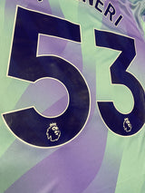 【2024/25】アーセナル（3rd） / CONDITION：New / SIZE：L / #53 / NWANERI / プレミア、No room for racismパッチ